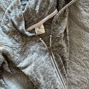 Lightweight gray hoodie